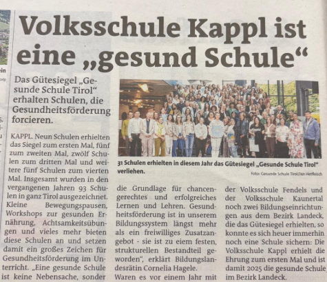 Zeitungsartikel